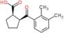 (1R,2S)-2-(2,3-dimethylbenzoyl)cyclopentane-1-carboxylic acid