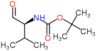 1,1-Dimethylethyl N-[(1S)-1-formyl-2-methylpropyl]carbamate