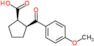 (1R,2S)-2-(4-methoxybenzoyl)cyclopentane-1-carboxylic acid
