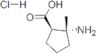 CIS-2-AMINO-2-METHYLCYCLOPENTANECARBOXYLIC ACID HYDROCHLORIDE