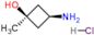 Cyclobutanol, 3-amino-1-methyl-, hydrochloride (1:1), cis-