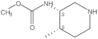 rel-Methyl N-[(3R,4R)-4-methyl-3-piperidinyl]carbamate