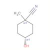 Cyclohexanecarbonitrile, 4-hydroxy-1-methyl-, cis-