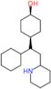 4-[1-cyclohexyl-2-(2-piperidyl)ethyl]cyclohexanol