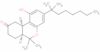 cis-()-3-(1,1-dimethylheptyl)-6,6a,7,8,10,10a-hexahydro-1-hydroxy-6,6-dimethyl-9H-dibenzo[b,d]pyran-9-one