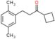 1-cyclobutyl-3-(2,5-dimethylphenyl)propan-1-one