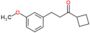 1-Cyclobutyl-3-(3-methoxyphenyl)-1-propanone