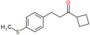 1-cyclobutyl-3-(4-methylsulfanylphenyl)propan-1-one