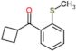 cyclobutyl-(2-methylsulfanylphenyl)methanone