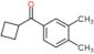 Cyclobutyl(3,4-dimethylphenyl)methanone