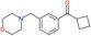 cyclobutyl-[3-(morpholinomethyl)phenyl]methanone