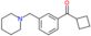 Cyclobutyl[3-(1-piperidinylmethyl)phenyl]methanone