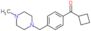 cyclobutyl-[4-[(4-methylpiperazin-1-yl)methyl]phenyl]methanone