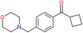 cyclobutyl-[4-(morpholinomethyl)phenyl]methanone