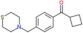 cyclobutyl-[4-(thiomorpholinomethyl)phenyl]methanone