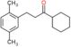 1-cyclohexyl-3-(2,5-dimethylphenyl)propan-1-one