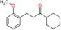 1-Cyclohexyl-3-(2-methoxyphenyl)-1-propanone