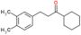 1-cyclohexyl-3-(3,4-dimethylphenyl)propan-1-one