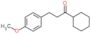 1-cyclohexyl-3-(4-methoxyphenyl)propan-1-one