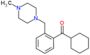 cyclohexyl-[2-[(4-methylpiperazin-1-yl)methyl]phenyl]methanone
