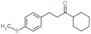 1-Cyclohexyl-3-[4-(methylthio)phenyl]-1-propanone