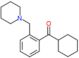 Cyclohexyl[2-(1-piperidinylmethyl)phenyl]methanone