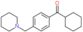 Cyclohexyl[4-(1-piperidinylmethyl)phenyl]methanone