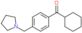 Cyclohexyl[4-(1-pyrrolidinylmethyl)phenyl]methanone