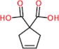 cyclopent-3-ene-1,1-dicarboxylic acid