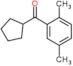 cyclopentyl-(2,5-dimethylphenyl)methanone