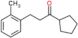 1-Cyclopentyl-3-(2-methylphenyl)-1-propanone