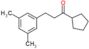 1-cyclopentyl-3-(3,5-dimethylphenyl)propan-1-one