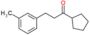 1-cyclopentyl-3-(m-tolyl)propan-1-one