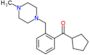 Cyclopentyl[2-[(4-methyl-1-piperazinyl)methyl]phenyl]methanone