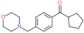 Cyclopentyl[4-(4-morpholinylmethyl)phenyl]methanone