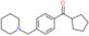 cyclopentyl-[4-(1-piperidylmethyl)phenyl]methanone