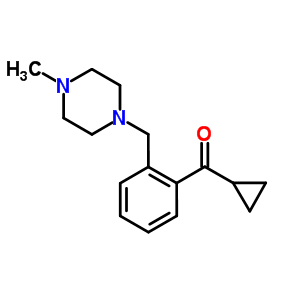 Cyclopropyl[2-[(4-methyl-1-piperazinyl)methyl]phenyl]methanone