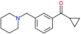 cyclopropyl-[3-(1-piperidylmethyl)phenyl]methanone