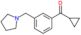 cyclopropyl-[3-(pyrrolidin-1-ylmethyl)phenyl]methanone