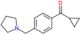 Cyclopropyl[4-(1-pyrrolidinylmethyl)phenyl]methanone