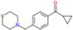 cyclopropyl-[4-(thiomorpholinomethyl)phenyl]methanone