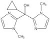 α-Cyclopropyl-1-methyl-α-(1-methyl-1H-imidazol-2-yl)-1H-imidazole-2-methanol