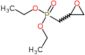 Diethyl P-(2-oxiranylmethyl)phosphonate