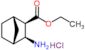 Bicyclo[2.2.1]heptane-2-carboxylic acid, 3-amino-, ethyl ester, hydrochloride (1:1), (1R,2S,3R,4S)…