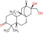 (5beta,8alpha,9beta,10alpha)-16,17-dihydroxyatisan-3-one