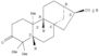 Kauran-17-oic acid, 3-oxo-