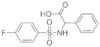 2-([(4-FLUOROPHENYL)SULFONYL]AMINO)-2-PHENYLACETIC ACID