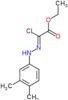 ethyl (2Z)-chloro[2-(3,4-dimethylphenyl)hydrazinylidene]ethanoate