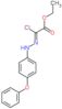 ethyl (2Z)-chloro[2-(4-phenoxyphenyl)hydrazinylidene]ethanoate