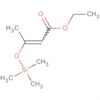 2-Butenoic acid, 3-[(trimethylsilyl)oxy]-, ethyl ester